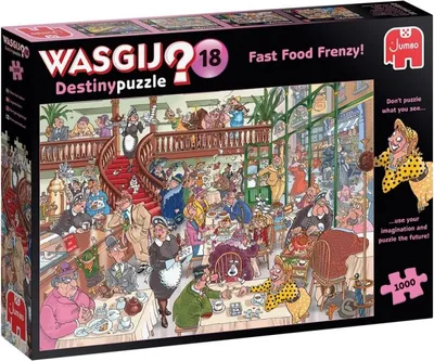 Zdjęcie produktu dla Jumbo - Puzzle 1000 Wasgij Destiny Fast Food Frenzy