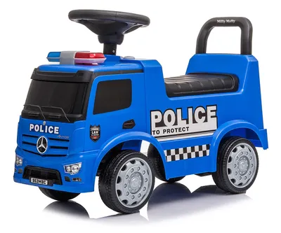 Zdjęcie produktu dla Samochód terenowy Mercedes Antos Samochód policyjny Milly Mally Samochód terenowy