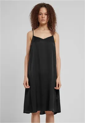 Immagine prodotto di Urban Classics - Donna Viscosa Satin Slip Dress nero - M