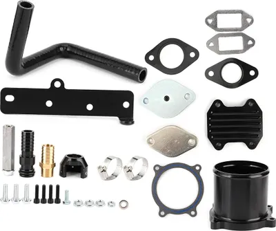 Obrázok produktu pre Súprava na odstránenie škrtiacej klapky chladiča EGR, vhodná pre Dodge Ram 2500 3500 4500 5500 6,7 l 13-18 s hadicou