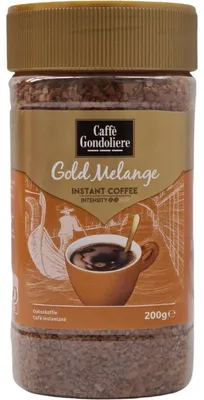 Obrázek produktu pro Caffè Gondolier Gold Melange instantní káva 200g – aromatická, instantní káva