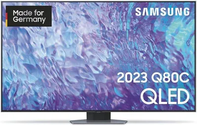 Produktbild von Samsung 65" QLED 4K Q80C (2023), 165,1 cm (65"), 3840 x 2160 Pixel, QLED, Smart-TV, WLAN, Silber