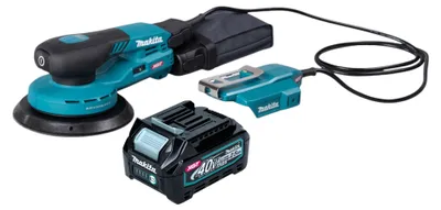 Immagine prodotto di Makita BO 004 CGD1 Levigatrice eccentrica a batteria 40 V max. 150 mm 3,0 mm corsa Brushless + 1x batteria 2,5 Ah - senza caricabatteria