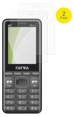 Produktbild von 2x Full Cover Schutzfolie matt für Faywa Pro 1 4G Panzerfolie Anti-Shock