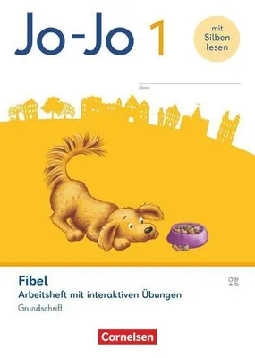 Produktbild von Jo-Jo Fibel 1. Schuljahr - Allgemeine Ausgabe 2023 - Arbeitsheft mit interaktiven Übungen in Grundschrift