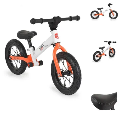 Obrázek produktu pro Byox odrážedlo ToTo 12 palců pneumatiky, protiskluzové rukojeti, nastavitelná sedla bílá