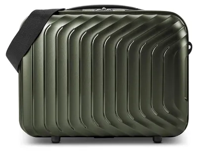 Productafbeelding van REDOLZ beauty case Essentials 01 Beautycase Olive Metallic groen