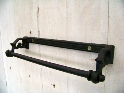 Produktbild von Handtuchhalter Nostalgie antikschwarz