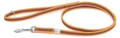 Productafbeelding van IDC Color & Gray elastische band, 14 mm x 1,2 meter, met lus en O-ring, oranje
