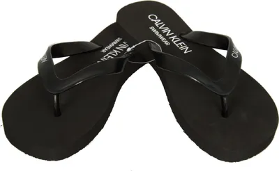 Immagine prodotto di Ciabatte infradito uomo mare o piscina swimwear CK CALVIN KLEIN articolo KM0KM00341 FF SANDALS, Piede 41/42, Gomma 100%