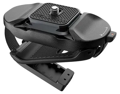 Imagen del producto de Soporte para cámara, sistema de liberación rápida, compatible con Arca-Swiss, abrazadera y placa
