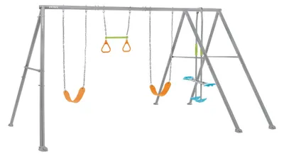 Immagine prodotto di Altalena Per Bambini 4 Giochi 3-10 Anni Cm.467X254X211H. - cm.467x254x211h. - peso kg.49,0 (44131)