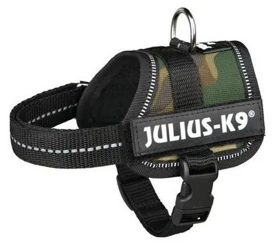 Imagen del producto de Arnés Julius K9 Julius-K9 Powergeschirr para cachorros, talla 1/XS: 30-40 cm, color camuflaje