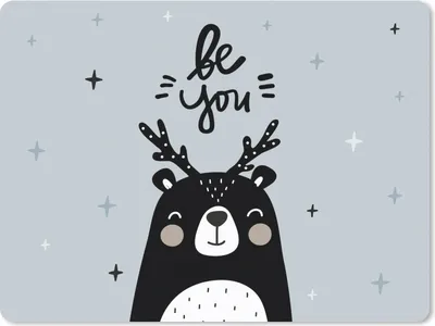 Produktbild von MuchoWow® Mauspad Mousepad Sprichwörter - Sei du - Baby - Zitate - Kinder - Jungen - Mädchen 40x30 cm - Mousepads - Maus Mat - Pad - Mausunterlage - Anti Rutsch