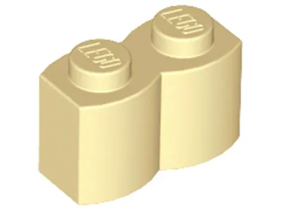 Obrázek produktu pro 1x2 Pallisade - 1 kus Béžová