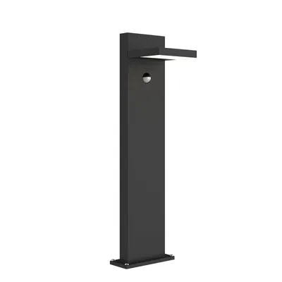 Produktbild von Lucande LED-Wegeleuchte Silvan, anthrazit, 65 cm, Sensor