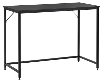 Produktbild von Springos Schreibtisch 100 x 50 x 76 cm schwarz, Metallgestell