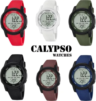 Produktbild von Calypso K5698 Herrenuhr Chrono digital mit PolyurethanArmband K5698, Variante:02