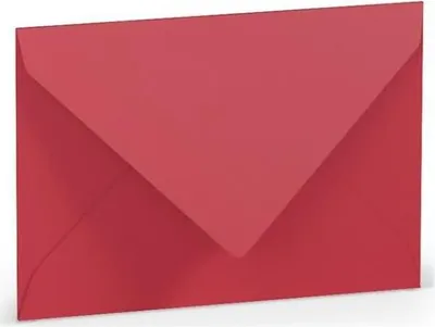 Produktbild von Briefhülle Paperado C7 SF rot matt