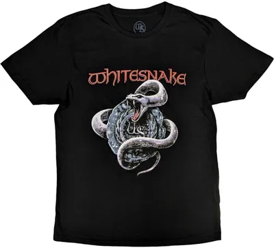 Produktbild von Whitesnake - T-Shirt für Herren/Damen Uni RO9161 (S) (Schwarz)