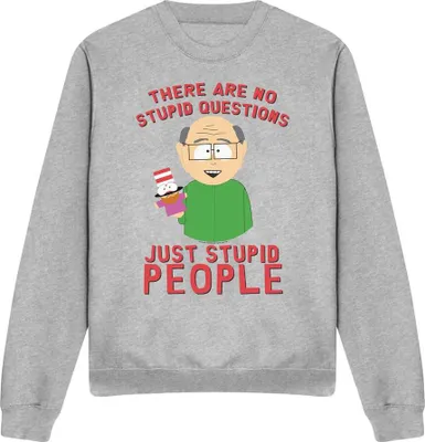 Produktbild von South Park - "No Stupid Questions" Sweatshirt für Herren/Damen Uni TV13287 (XL) (Sport Heide)