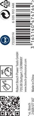 Immagine prodotto di Trapano per metallo HSS-G, standard 1,6 x 20 x 43 mm