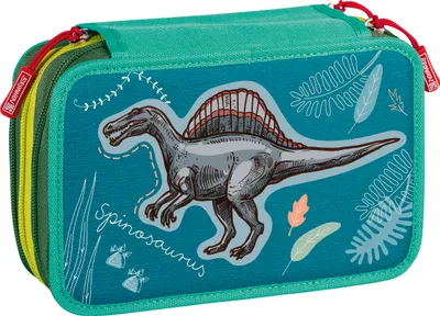 Produktbild von Brunnen Schüler-Etui 3 RV Dinosaurier