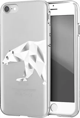 Zdjęcie produktu dla Bigben Connected COVBEAR2IP7, Pokrowiec, Apple, iPhone 7, 11,9 cm (4.7"), Przezroczysty, Biały
