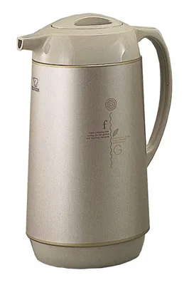 Produktbild von Zojirushi Isolierkanne mit Glasflasche - Edelstahl, 1L, doppelwandig, 360° drehbar für Kaffee & Tee, isoliert für 12h heiß / 24h kalt