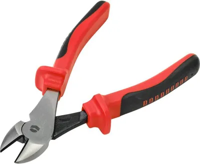 Produktbild von TOOLCRAFT TO-7339077 Werkstatt Kraft-Seitenschneider mit Facette 180 mm