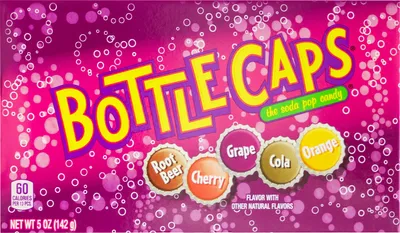 Produktbild von Bottle Caps Soda Pop Candy 5 Flavour 141g