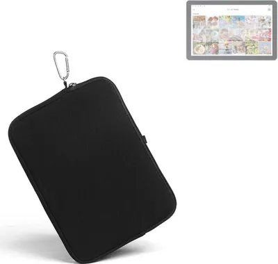 Produktbild von K-S-Trade Neopren Hülle kompatibel mit Blackview Oscal Pad 70 Wi-Fi  Schutz Hülle Neoprenhülle Tablet-Hülle Tabletcase Tablet Schutz Gürtel