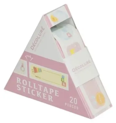 Produktbild von Naklejki na rolce Decolure 20szt - Nakabayashi