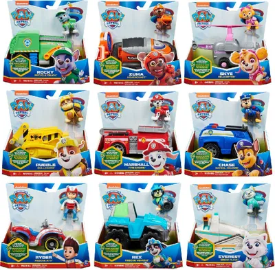 Obrázek produktu pro PAW Patrol PAW VHC BascVhclsSustainbl Zuma GML, Dopravní prostředek, PAW Patrol, 3 rok/roky, Plast, Černá, Oranžová