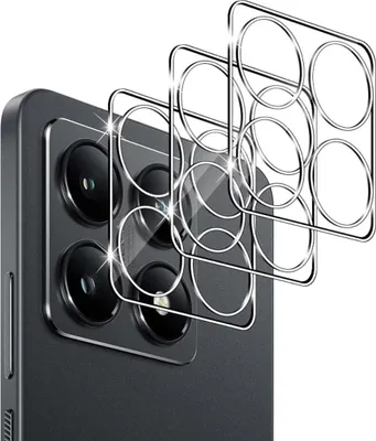 Produktbild von 3X Kameraglas für Xiaomi 14 T 5G Panzerfolie Glas Kamera Full 9H
