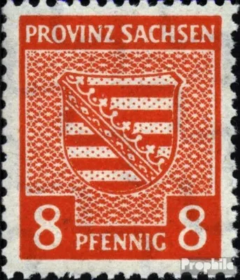 Produktbild von Briefmarken Sowjetische Zone (All.Bes.) 1946 Mi 77Y gestempelt Provinzwappen