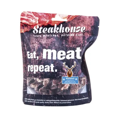 Produktbild von STEAKHOUSE - Gefriergetrocknete Snacks: Wildfleischstückchen, 40g