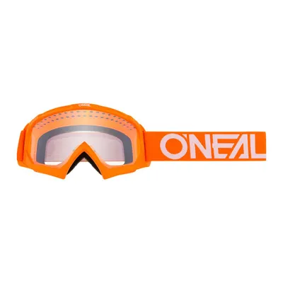 Produktbild von O`Neal B-10 Youth Goggle Solid Orange/White ONeal Motocross Mountainbike Brille Kind/Jugend