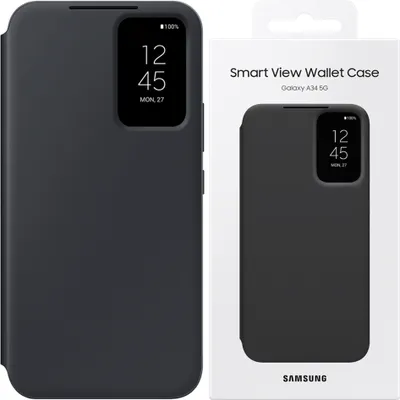 Obrázok produktu pre Samsung Smart View Case, Puzdro s peňaženkou, Samsung, Galaxy S24+, 17 cm (6.7"), Čierna