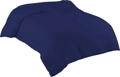 Produktbild von Bettwäsche Bettbezug 2er Set 200x220 cm Einfarbig 100% Baumwolle Dunkelblau