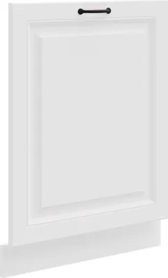 Produktbild von Frontblende für vollintegrierten Geschirrspüler 60 cm Stilo Weiß Küche Landhaus
