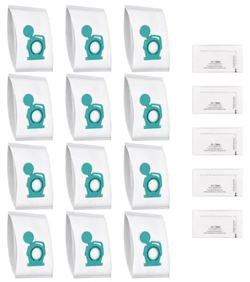 Image de Lot de sacs d'aspirateur pour Miele TU Guard L1/S1 - comprenant 12 sacs et un filtre