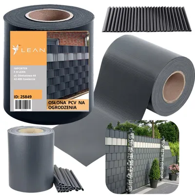 Image de Ruban de Clôture Protection Uv 20 Clips Gris 450 G/m² 19x35m