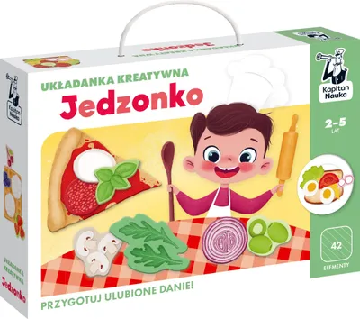 Zdjęcie produktu dla Kapitan Nauka Układanka Jedzonko