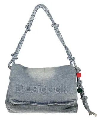 Produktbild von Stilvolle blaue Handtasche mit vielseitigen Schultergurten und Taschen