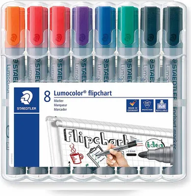 Produktbild von Staedtler Lumocolor Flipchartmarker Sonderedition