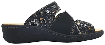 Imagen del producto de Belvida: Sandalias cómodas para mujer, color negro, ideales para el tiempo libre