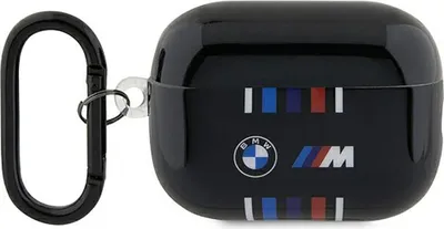 Produktbild von BMW Mehrfarbige Linien - Etui AirPods Pro 2 (Czarny)