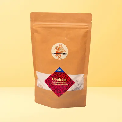 Produktbild von Cookies mit Schokolinsen und Milchschokolade Backmischung