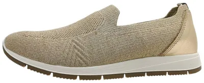 Image de Imac 218000-S00969 : Chaussures pour femmes, chaussures basses, mocassins, couleur or, pour le quotidien